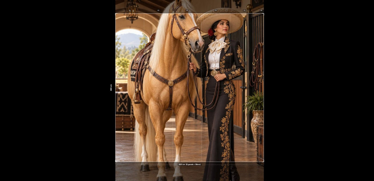 JINETE PALOMINO - 0932S