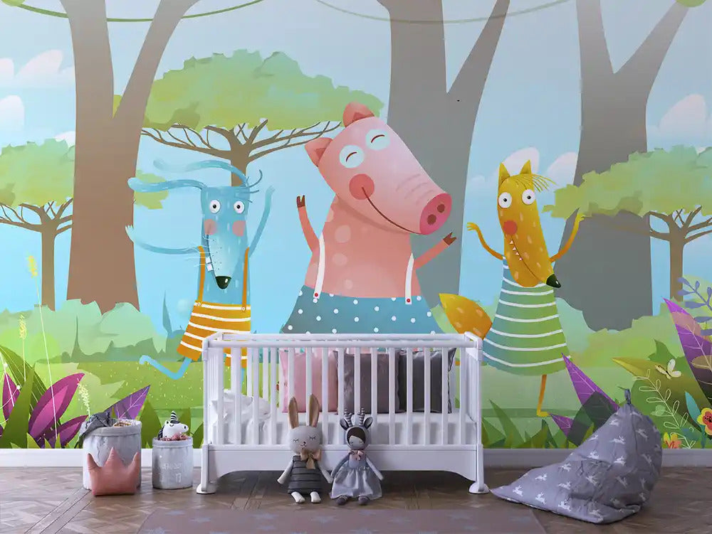 DECORACIÓN BEBÉ - PAINEL 80