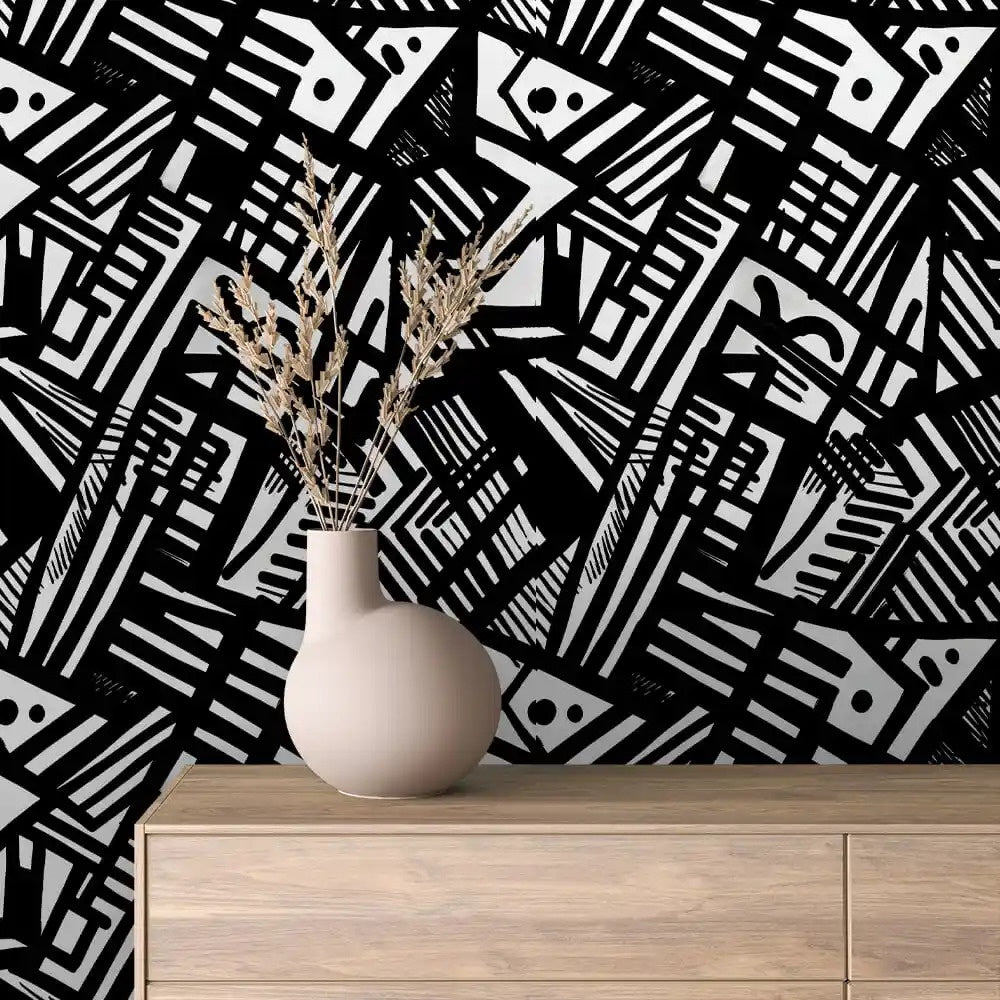 GEOMÉTRICO NEGRO 08